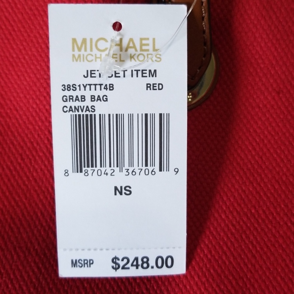 Michael Kors canvas grab bag - Picture 2 of 3